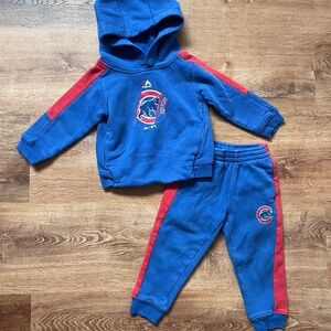 Chicago Cubs 2T Sweatshirt & Sweatpants Set